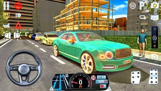 Driving School Sim #47 Bentley Car Hong Kong Level -3! Car Games Android gameplay