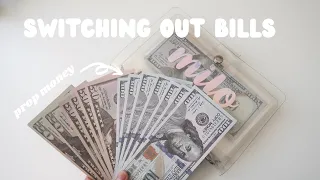Switching Real Money to Prop Money | SINKING FUNDS CASH STUFFING EDITION