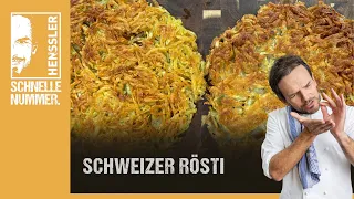 Schnelles Schweizer Rösti Rezept von Steffen Henssler | Günstige Rezepte