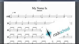 My Name Is Rockschool Debut Grade Drums