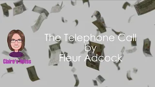 'The Telephone Call' by Fleur Adcock (detailed analysis)