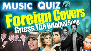 Foreign Language Covers | Guess The Original Song | Music Quiz 🎵
