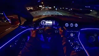 2019 Bentley Continental GT POV NIGHT DRIVE Ambient LIGHTING by AutoTopNL