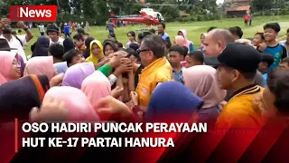 Perayaaan Perayaan HUT ke-17 Hanura, OSO Optimis Ganjar-Mahfud Menang di Jateng