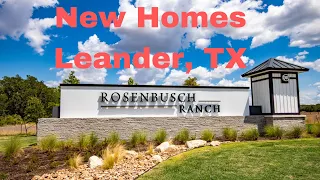 New Homes in Leander Texas | Rosenbush Ranch