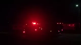 Sacramento Metro fire Engine 27 Responding to the hospital Code 3