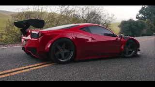 Liberty Walk Ferrari 458 GT3 edit 4K