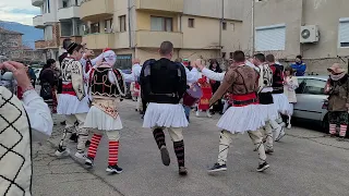 Kukeri festival in Petrich.  Community Kazarmata.