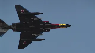 Ｆ-4ファントム　３０２飛行隊　白黒オジロワシ　２０１８年百里基地航空祭