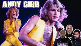 Reliving the Disco Era: Hip Hop Heads reaction to Andy Gibb's 'Shadow Dancing' Music Video!