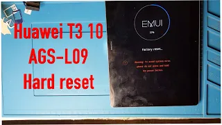 Huawei T3 10 AGS L09 Hard reset
