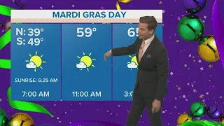 New Orleans Weather: Beautiful weather through Mardi Gras!