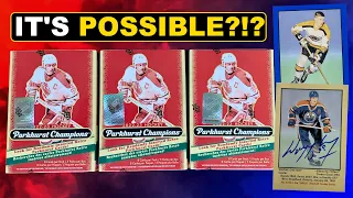 GRETZKY AUTOS IN RETAIL?!? - 2022-23 Parkhurst Champions Hockey Retail Blaster Box Break x3