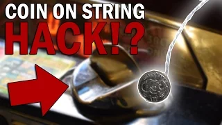 HACKING AN ARCADE MACHINE WITH A COIN ON A STRING - WILL IT WORK?