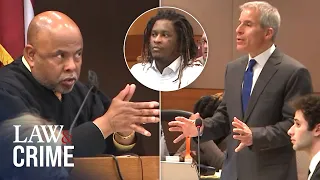 'See What Happens!': Screaming Match Between YSL Judge, Attorney Breaks Out in Young Thug RICO Trial