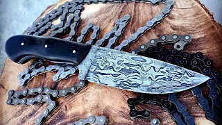 Canister Damascus Hunter!