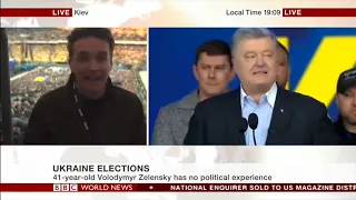 The big debate: Olympic Stadium - Zelensky v Poroshenko