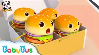 Learn Numbers with Hamburgers | Ice Cream, Learn Colors | Nursery Rhymes | Baby Songs | BabyBus