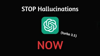 🟢 How To Stop ChatGPT 3.5 Turbo Hallucinations! 🟢 (Easier then you think)