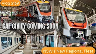 Sydney Trains Vlog 2169: NSW’s New Regional Fleet - CAF Civity