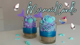 Kerzen gießen MERMAID CANDLE🧜🏼‍♀️✨| Pralina Karina