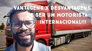 Vantagens e desvantagens em ser um motorista internacional! #brasileirosemportugal #portugal