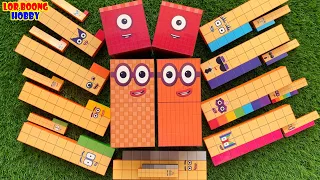 Numberblocks   The Best MOMENT NEW TWINS FACE GATHERING vs 1k,2k BIG NEW CUBE Puzzle Tetris   Number