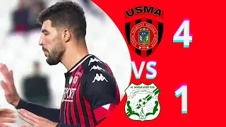 USMA VS AL AKHDAR LIBYE (4 -1), RÉSUMÉ DU MATCH.