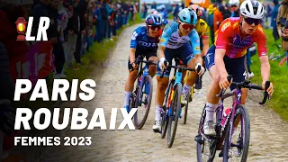 Crazy Finale in Best Ever Paris Roubaix Femmes avec Zwift | Lanterne Rouge Cycling Podcast