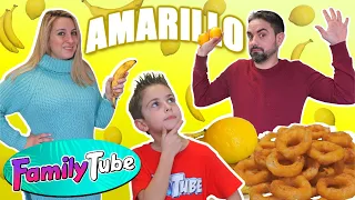 24h Comiendo Color AMARILLO 🍟🍋