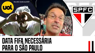 SÃO PAULO ESTÁ NO LIMITE FÍSICO, A PARADA PARA A DATA FIFA ERA NECESSÁRIA, DIZ ARNALDO RIBEIRO