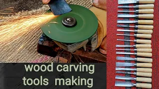 wood carving tools making