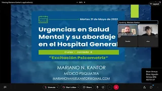 Curso Urgencias en Salud Mental y su abordaje en el Hospital General