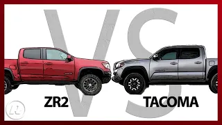 Chevrolet Colorado ZR2 vs.Toyota Tacoma TRD: Which off-road-worthy rig comes out on top?