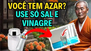 VOCÊ TEM AZAR? Use SAL E VINAGRE Assim e Descubra o que acontece | Você Transformará Sua Vida!