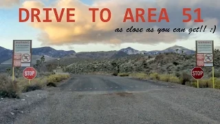 Driving to Area 51 (As close as you can get!)