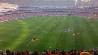 Final Siren of 2014 AFL Grand Final