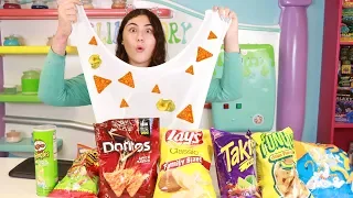 MIXING ALL MY FAVORITE CHIPS IN SLIME! ~ Slimeatory #416