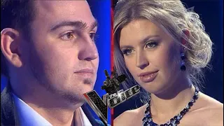 Vivo per lei - А. Чеважевская и А. Демишев / Anastasiya vs. Artem. Голос 1. The Voice Russia 2012