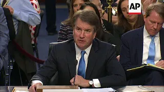 Kavanaugh dodges pardon question as hypothetical