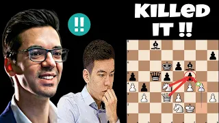 Unexpected endgame| Watch till the end| Nodirbek vs Giri| Superbet Poland Blitz 2024