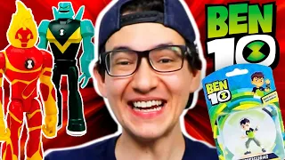 FUNBOXING: ABRINDO TODOS OS BRINQUEDOS DO BEN 10 QUE EU ENCONTREI | Falai Dearo