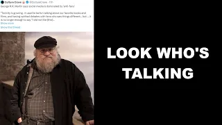 George R.R Martin Lectures Us About Toxicity