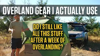 Gear I Use for Overlanding in My Subaru Forester