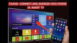 paano i connect ang vivo android phone  sa smart tv