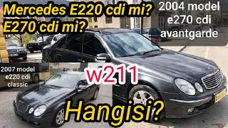 Mercedes E270 cdi mi? E220 cdi mi?