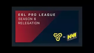 Space Soldiers vs. Na'Vi [Train] Mapa 3 - Relegations - ESL Pro League Season 6