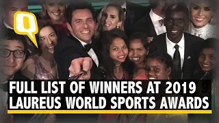 Complete List of Winners at the 2019 Laureus World Sports Awards | The Quint