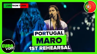 PORTUGAL EUROVISION 2022 1ST REHEARSAL (REACTION): MARO - Saudade, Saudade