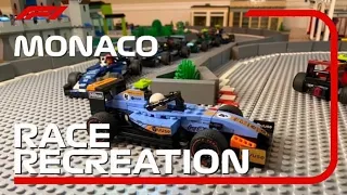 The 2021 Lego Formula 1 Monaco Grand Prix